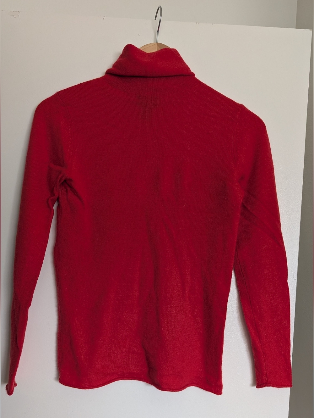 Halogen 100% Cashmere Red Turtleneck Sweater Women's small
